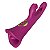 S-HANDE Tease Park 3 in 1 G-spot Vibration Slap Tongue Licking Rabbit Vibrator - vibrador recarregável em formato de boca e movimento de dedilhar - Imagem 13