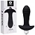 S-HANDE SPIRAL - PLUG ANAL EM SILICONE COM VIBRADOR - 11,5 X 3,2 CM - Imagem 1
