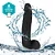 Realistic big dildo Surucucu - Pinto de borracha realístico flexível com escroto e ventosa - 28x5,5cm - cor preto - Imagem 4