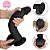 Realistic big dildo Surucucu - Pinto de borracha realístico flexível com escroto e ventosa - 28x5,5cm - cor preto - Imagem 8