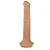 Realistic big dildo Jamanta Ejaculador - Pinto de borracha realístico flexível com escroto, ventosa e ejacula - 34,5x5,8cm - cor bege - Imagem 6