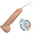 Realistic big dildo King Ejaculador - Pinto de borracha realístico flexível com escroto, ventosa e ejacula - 19x5cm - cor bege - Imagem 1