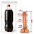 Realistic big dildo Valentinho - Pinto de borracha realístico flexível com escroto e ventosa - 26x6,4cm - cor bege - Imagem 2