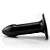 Realistic big butt plug Pegasus - Plug Anal Gigante Flexível 31 x 8,5cm - cor preto - Imagem 5