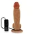 Realistic big dildo Queridão - Pinto de borracha realístico flexível com escroto, vibrador e ventosa - 22x5cm - cor bege - Imagem 7