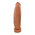 Realistic big dildo Banana da terra - Pinto de borracha realístico flexível  - 30x6,9cm - cor bege - Imagem 8