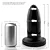 Realistic big butt plug Morteiro - Plug Anal Grande Flexível 22 x 7,5cm - cor preto - Imagem 4