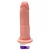MON PLAISIR - Pênis de borracha realístico com vibrador - 16 X 3,5 Cm - cor bege - Imagem 4