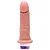 MON PLAISIR - Pênis de borracha realístico com vibrador - 16 X 3,5 Cm - cor bege - Imagem 6