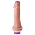 MON PLAISIR - Pênis de borracha realístico com vibrador - 16 X 3,5 Cm - cor bege - Imagem 1