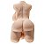 Ariadna - Masturbador hermafrodita meio corpo em cyberskin com seios, pênis com vértebra e ânus penetrável - Imagem 4