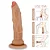 Realistic big dildo Titan - Pinto de borracha realístico flexível com ventosa - 38 x 8cm - cor bege - Imagem 5