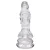 Plug Anal Master formato pênis de dragão em silicone - transparente - Imagem 9