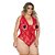 BODY PLUS SIZE DUQUESA - COR VERMELHA - Imagem 1