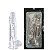 Pênis grande realístico vibrador recarregável de silicone transparente com saliências em alto relevo e ventosa - 22x4,2cm - Imagem 3