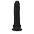 Realistic big dildo Jueves Ejaculador - Pinto de borracha realístico flexível com ventosa e ejacula - 19x4,5cm - cor preta - Imagem 6