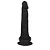 Realistic big dildo Jueves Ejaculador - Pinto de borracha realístico flexível com ventosa e ejacula - 19x4,5cm - cor preta - Imagem 5