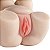 Kayla - Masturbador meio corpo em cyberskin com seios fartos, vagina e ânus penetrável - Imagem 7