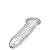 BEING FETISH PENIS ENHANCER - Capa Peniana M com Anel para o Escroto e Texturas Internas em Nódulos - cor transparente - Imagem 6