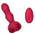 Thrusting Rose Anal Butt Plug - Plug anal recarregável com controle remoto e movimento vai e vem - Imagem 5