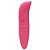 Golfinho - Vibrador de Ponto G Aveludado - cor pink - Imagem 1