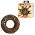 Pretty Love Donuts - anel peniano formato de donuts - 2.0 cm - cor marrom - Imagem 1