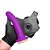 Strap on - cinta com dildo ponto G -17X4 - cor lilás - Imagem 3