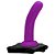Strap on - cinta com dildo ponto G -16X4 - cor lilás - Imagem 2