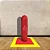 Realistic big butt plug Extintor de Incêndio - Plug Anal Grande 31 x 8cm - cor vermelha - Imagem 4