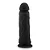 Realistic big dildo Roludo PressaoTotal - Pinto de borracha realístico flexível com escroto e ventosa - 28x7cm - cor preta - Imagem 7
