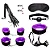 Kit Sado Bondage 7 itens - cor roxo - Imagem 1
