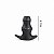 Tunnel Butt Plug Medium Size - Plug anal silicone com túnel na cor preta - tamanho médio - 9.7 X 4.6 cm - Imagem 3
