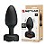 Pretty Love Osborn - plug anal com vibração recarregável com luz led  - 9,8x3,4cm - Imagem 1
