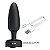 Pretty Love Tarion - plug anal com vai e vem recarregável com luz led - 12,5x3,4cm - Imagem 5