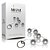 Lust Metal Thai Metal Ball - cordão bolinha tailandesa em aço inox - cor prata - Imagem 1