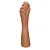 Realistic big dildo Hand Fist - Mão Erótica Realística - 37 x 7,4cm - cor bege - Imagem 4