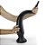 Realistic big butt plug Intrometido - Plug Anal Grande Flexível 60x8,6cm - cor preto - Imagem 1