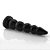 Realistic big butt plug Graduadão - Plug Anal Grande Flexível 37x9,3cm - cor preto - Imagem 7