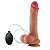DILDO SPRAY PLEASURE - PÊNIS DE BORRACHA MACIO EJACULADOR COM VENTOSA - 20.0 x 4.0CM - Imagem 6