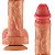 DILDO SPRAY PLEASURE - PÊNIS DE BORRACHA MACIO EJACULADOR COM VENTOSA - 20.0 x 4.0CM - Imagem 7