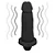 Realistic big dildo Mimo - Pinto de borracha realístico pequeno com vibrador - 13,5x4cm - cor preta - Imagem 3