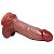 FRANCESCO THRUSTING DILDO - PÊNIS REALÍSTICO EM SILICONE COM TEXTURA SUPER MACIA COM VENTOSA MOVIMENTO VAI E VEM, AQUECIMENTO E CONTROLE REMOTO SEM FIO - 24,0 x 5,5cm - Imagem 5