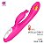 S-HANDE NAUGHTY - VIBRADOR RECARREGÁVEL ESTIMULADOR DE PONTO G E CLÍTORIS EM SILICONE COM AQUECIMENTO ATÉ 42º E 9 MODOS DE VIBRAÇÕES - 22 X 3,3 CM | COR: ROSA - Imagem 1