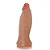 Realistic big dildo Jatobão - Pinto de borracha realístico flexível com escroto e ventosa - 27x8cm - cor bege - Imagem 5