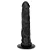 Realistic big dildo Caralho - Pinto de borracha realístico flexível com escroto e ventosa - 38x6,7cm - cor preta - Imagem 6