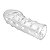 Pretty Love Penis Sleeve - Capa peniana transparente vazada em silicone - Imagem 4