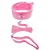 Kit bondage sado erótico com 11 Produtos - cor rosa - Imagem 4