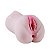 Masturbador masculino em formato de vagina e ânus com boca - cor bege - Imagem 2