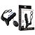 SECWELL PROSTATE MASSAGERS BUMP ORGASM Thrusting power - Anel Peniano duplo com plug anal vai e vem recarregável e controle remoto sem fio - Imagem 1