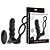 SECWELL PROSTATE MASSAGERS BUMP ORGASM Thrusting power - Anel Peniano duplo com plug anal vai e vem recarregável e controle remoto sem fio - Imagem 1